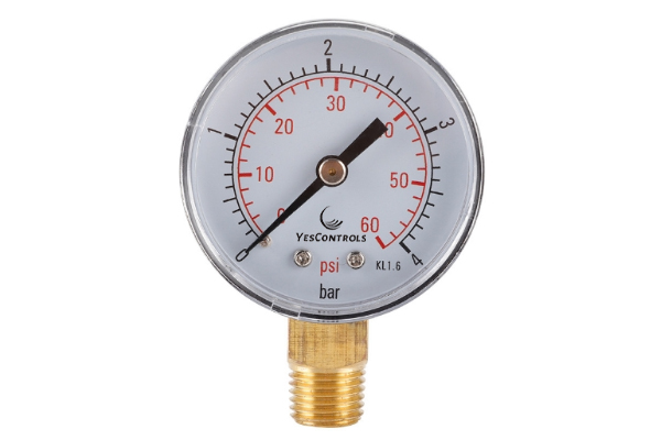 0 To 200 Psi Pressure Gauge, 0~14 Bar